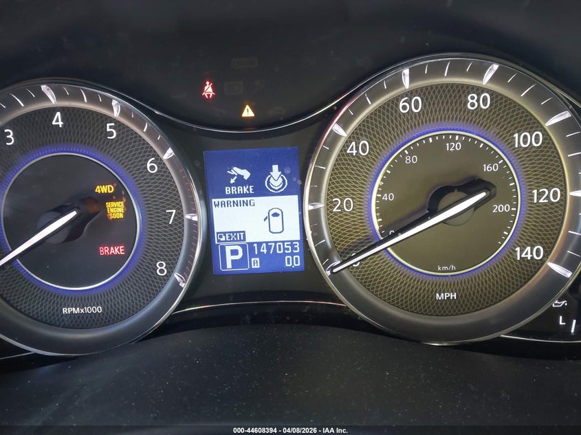 2011 Infiniti Qx56 VIN: JN8AZ2NE7B9001272 Lot: 44608394