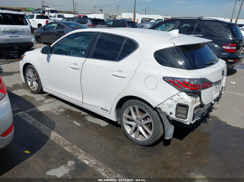 Vin: jthkd5bh1h2288039, lot: 45105716, lexus ct ct 200h f sport 20173