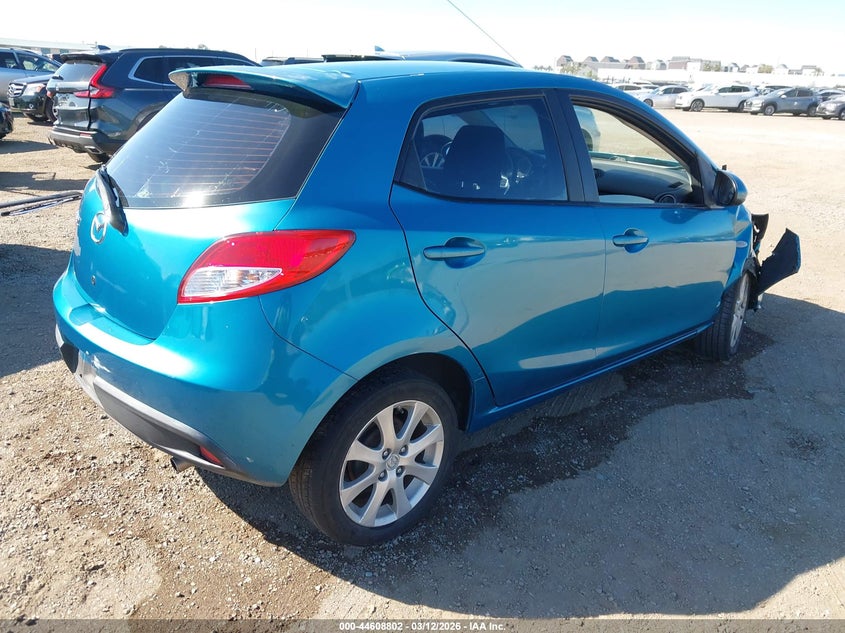 JM1DE1LY1C0152206 2012 Mazda 2 1.5 01 Touring blue