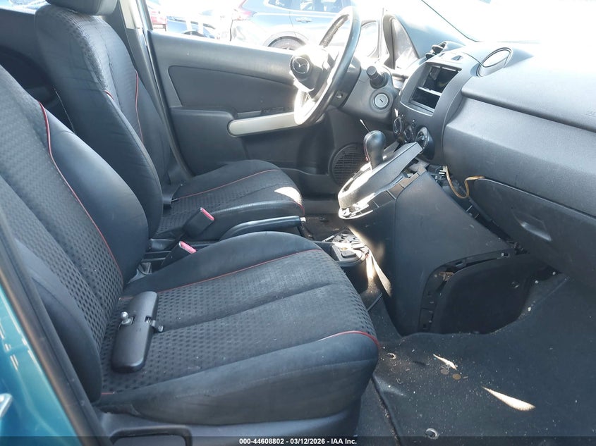 2012 Mazda 2 1.5 01 Touring blue Lot 111044608802 Vin JM1DE1LY1C0152206