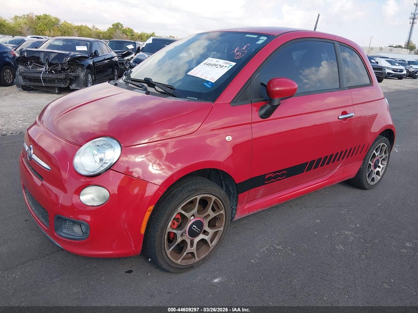 Vin: 3c3cffbr2ct366628, lot: 45106251, fiat 500 sport 20122