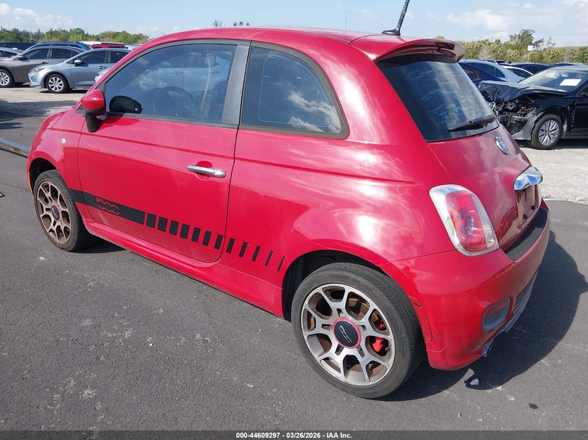 Vin: 3c3cffbr2ct366628, lot: 45106251, fiat 500 sport 20123