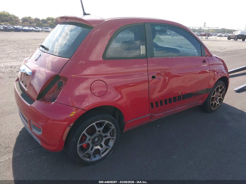 Vin: 3c3cffbr2ct366628, lot: 45106251, fiat 500 sport 20124