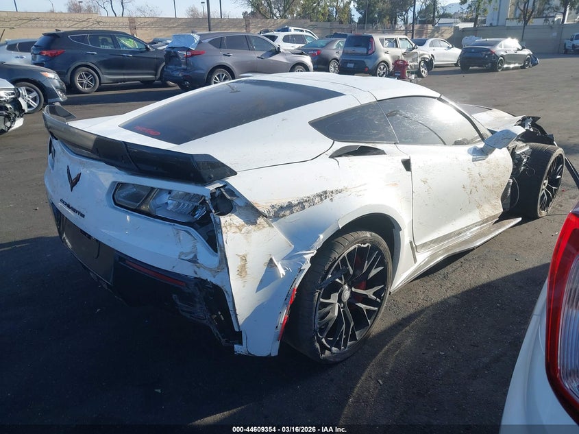 Vin: 1g1ys2d63g5600458, lot: 45106308, chevrolet corvette z06 20164