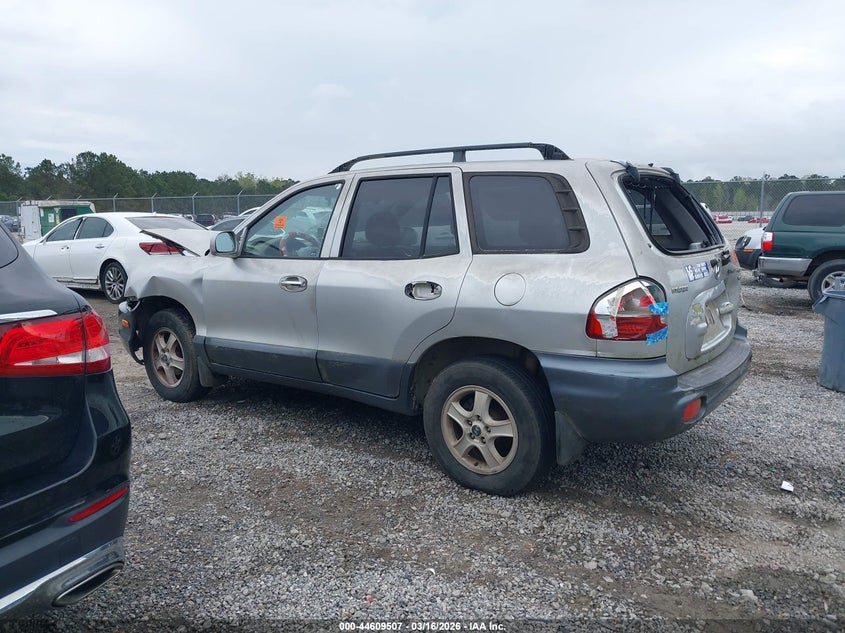 2002 Hyundai Santa Fe Gls/Lx VIN: KM8SC13DX2U318316 Lot: 44609507