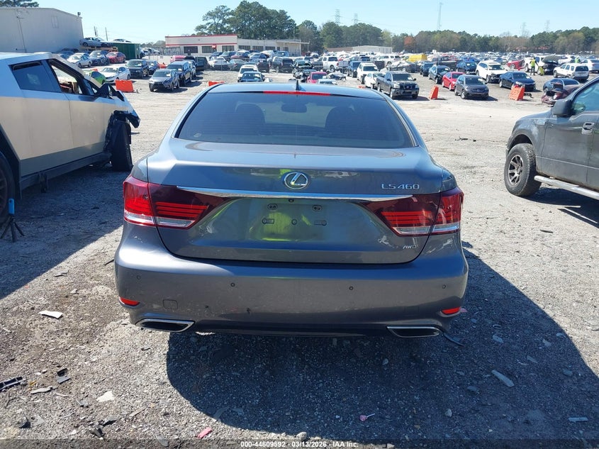 2015 Lexus Ls 460 VIN: JTHCL5EF2F5025202 Lot: 44609592