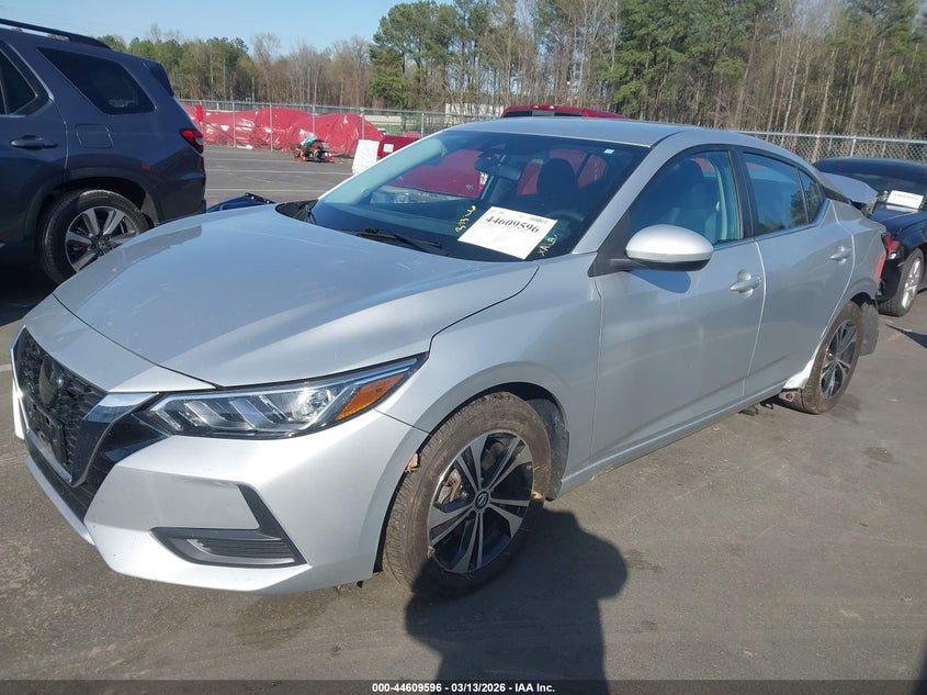 2023 Nissan Sentra Sv Xtronic Cvt