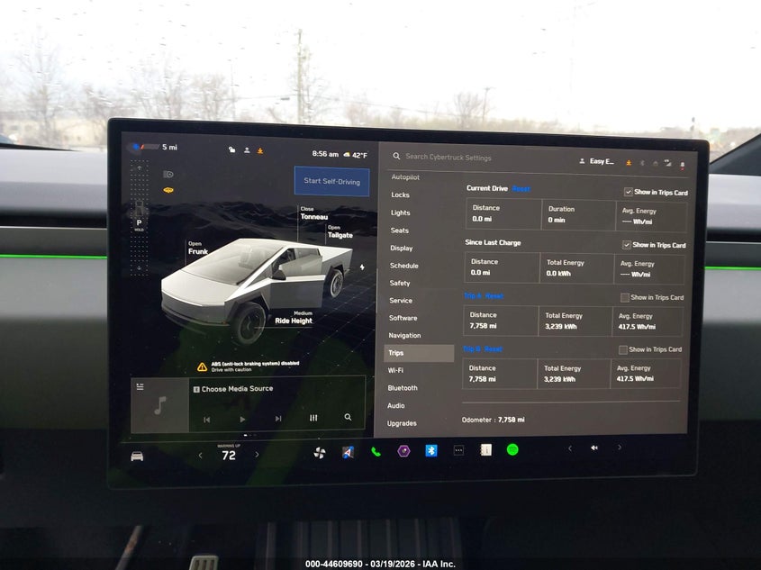 2025 Tesla Cybertruck All-Wheel Drive VIN: 7G2CEHED7SA067895 Lot: 44609690