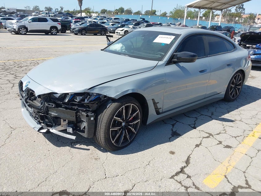 Vin: wby33hd00sfu44524, lot: 45106772, bmw i4 gran coupe m50 20252