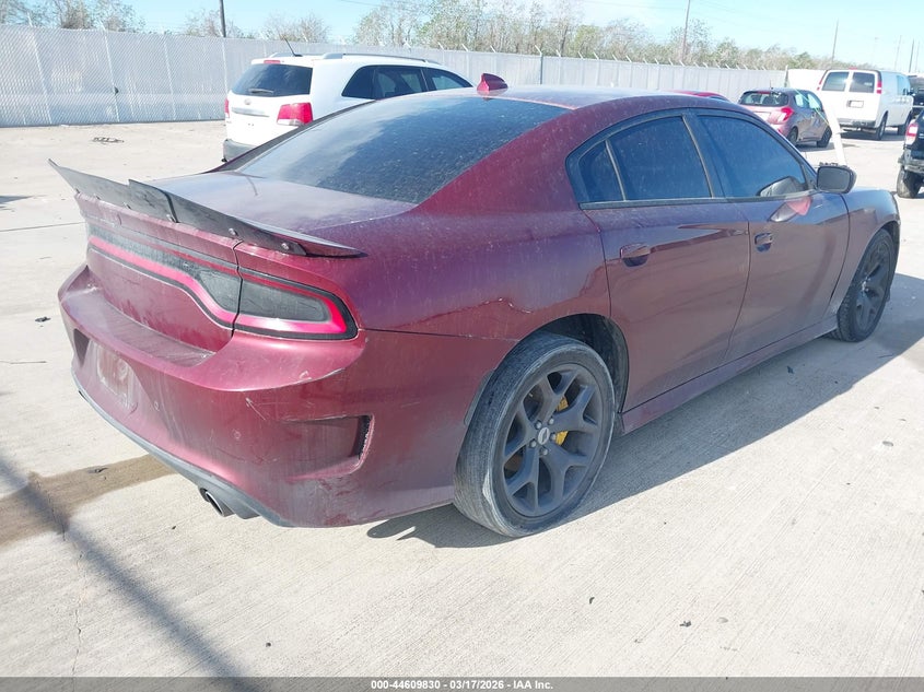 Vin: 2c3cdxhg0kh608678, lot: 45106784, dodge charger gt rwd 20194