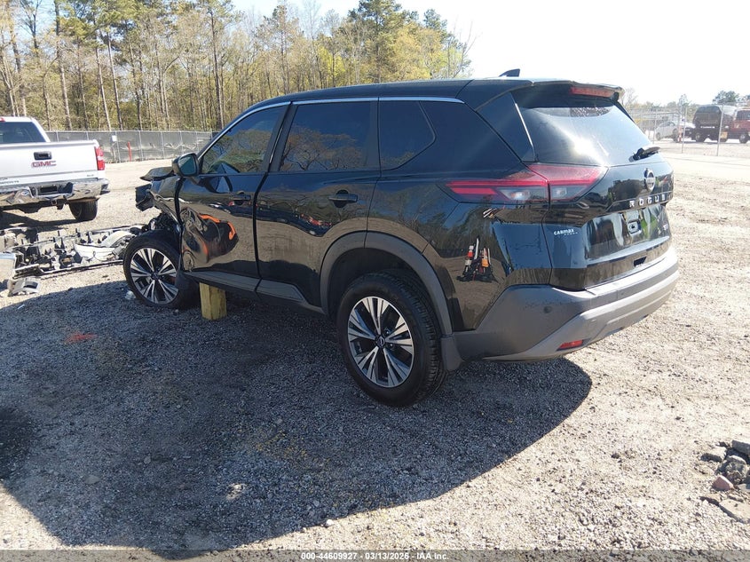 VIN 5N1BT3BA1PC822138 2023 NISSAN ROGUE SV FWD