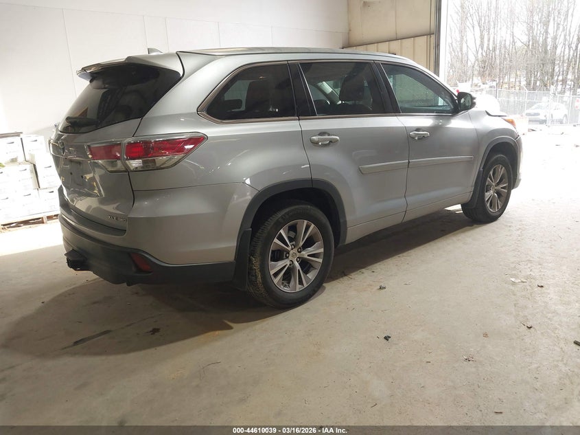 2014 Toyota Highlander Xle V6