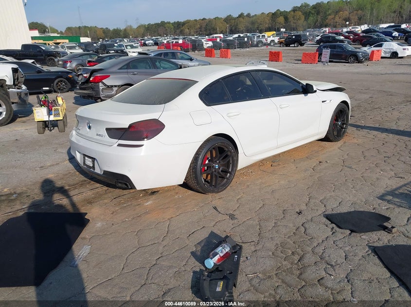 Vin: wba6b4c50fd760754, lot: 45107043, bmw 650i gran coupe xdrive 20154