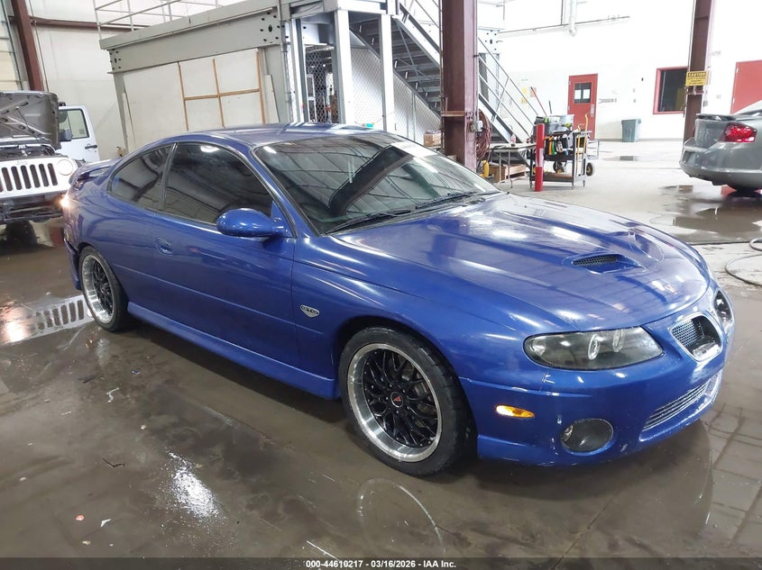 2006 PONTIAC GTO