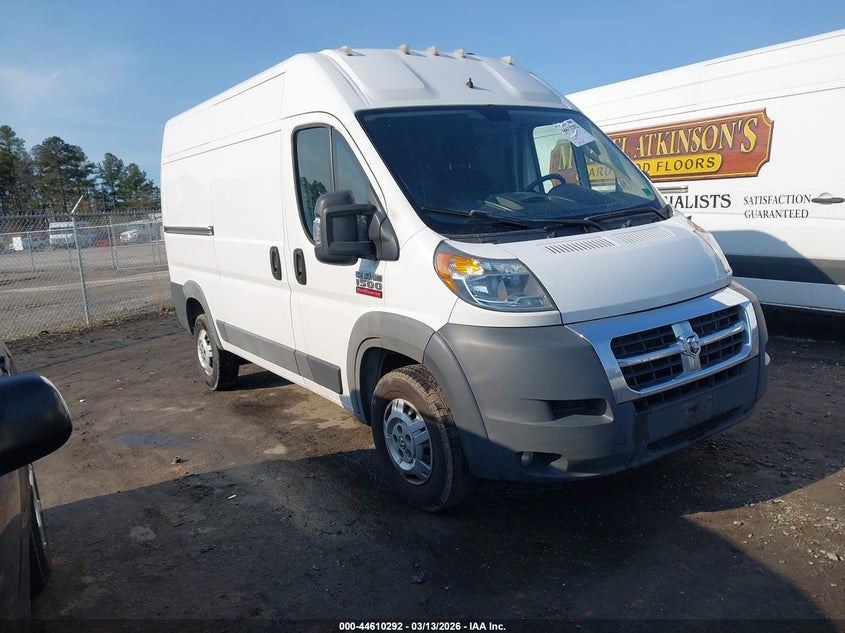 2018 Ram Promaster 1500 High Roof 136 Wb