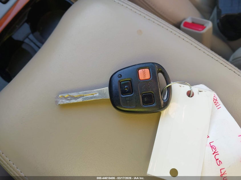 2007 Lexus Lx 470 VIN: JTJHT00WX74023154 Lot: 44610406