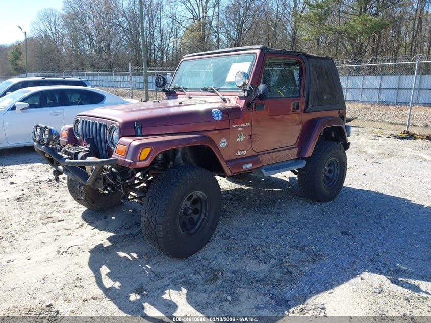 2001 Jeep Wrangler Sahara