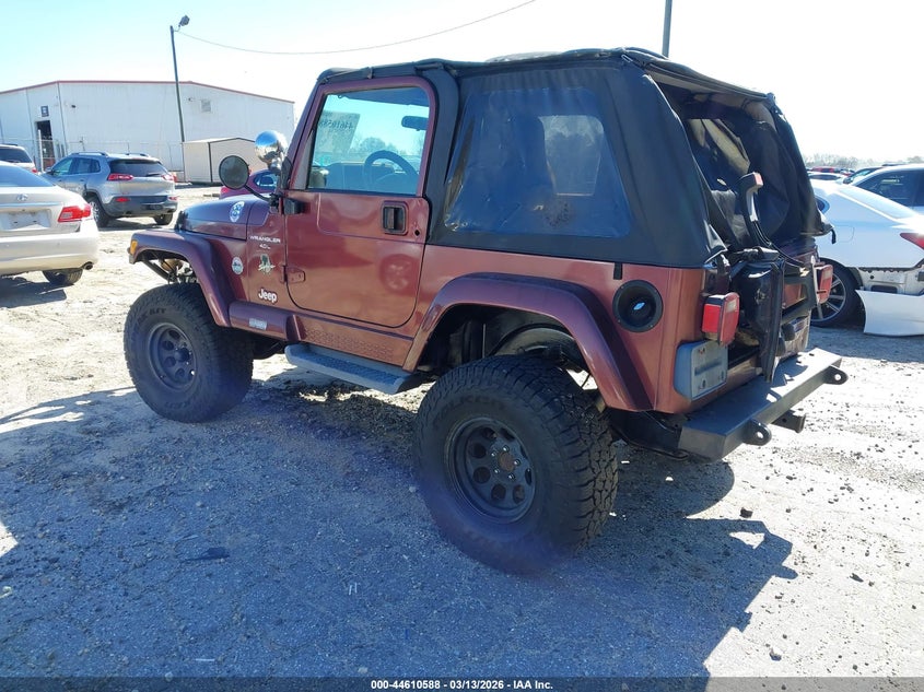 2001 Jeep Wrangler Sahara