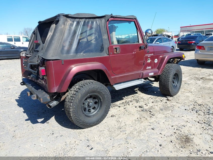 2001 Jeep Wrangler Sahara
