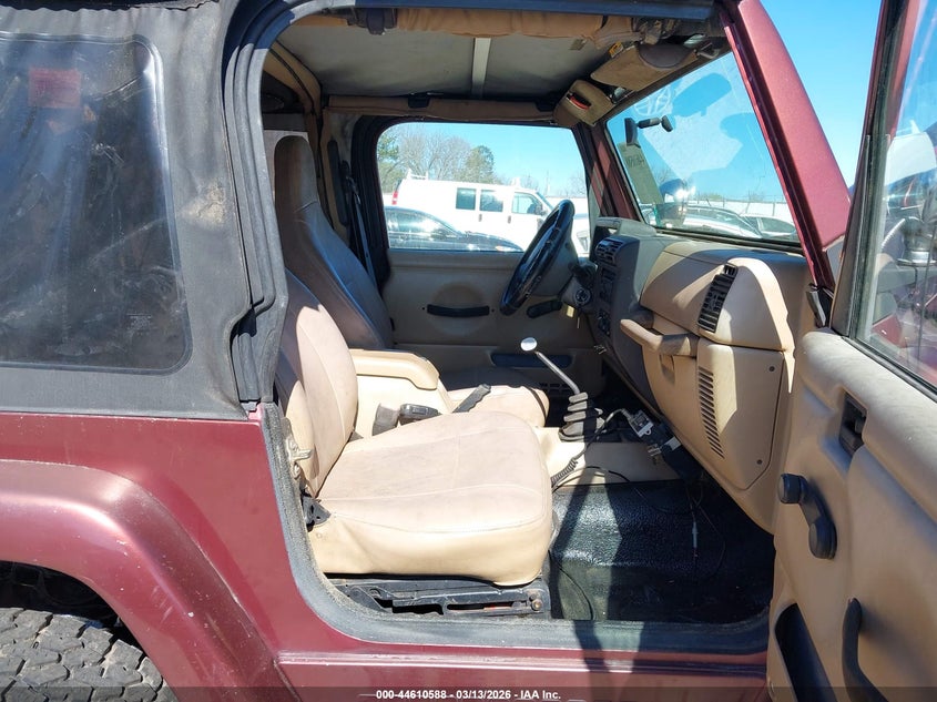 2001 Jeep Wrangler Sahara