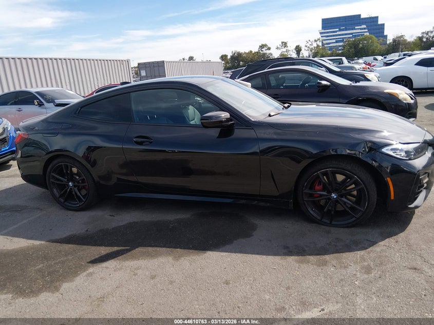 2021 BMW M440I xDrive VIN: WBA13AR04MCG16244 Lot: 44610763