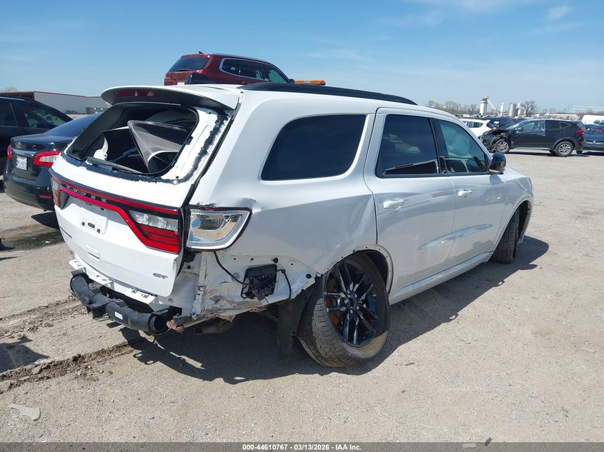 Vin: 1c4rdhdg6rc118437, lot: 45107721, dodge durango gt plus rwd 20244