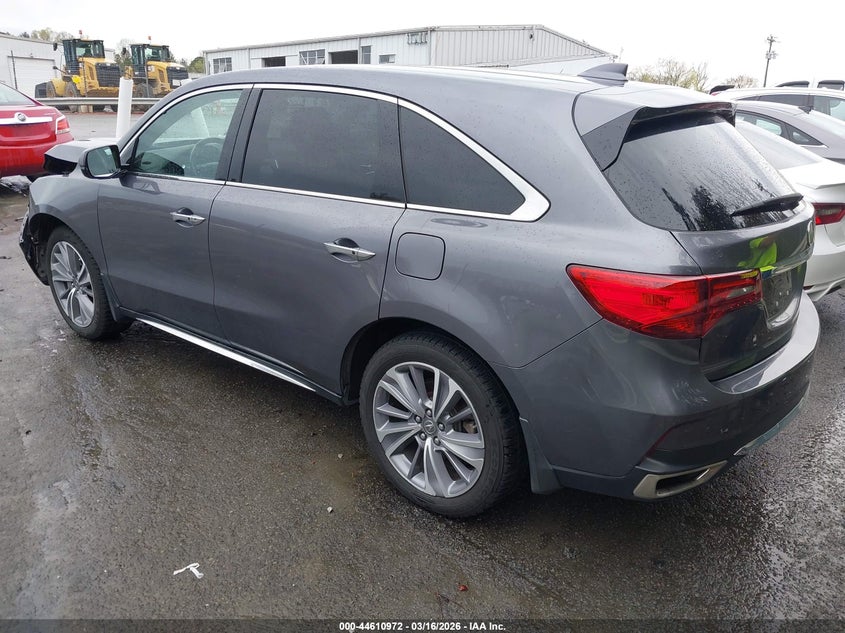 2018 Acura Mdx Technology Package Acurawatch Plus Pkg
