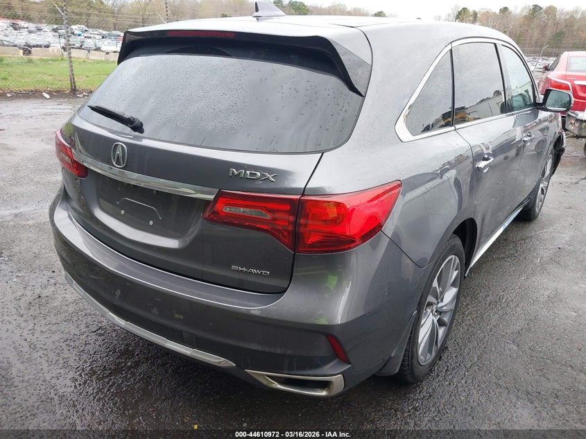 2018 Acura Mdx Technology Package Acurawatch Plus Pkg