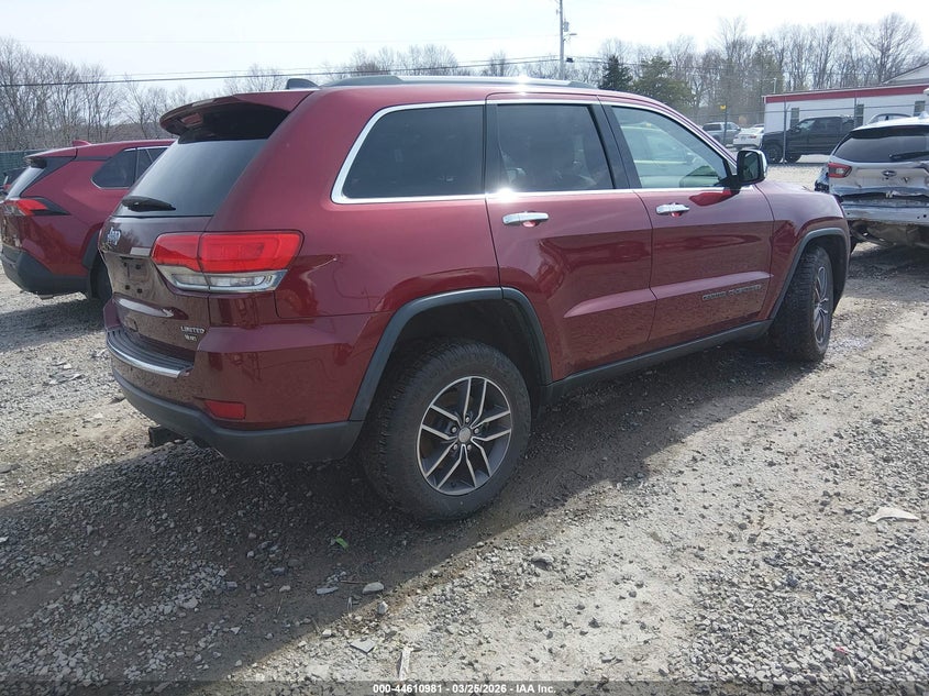 2018 Jeep Grand Cherokee Limited 4X4