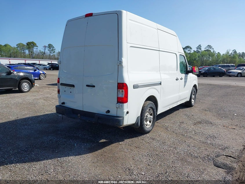2015 Nissan Nv Cargo Nv2500 Hd Sv V6