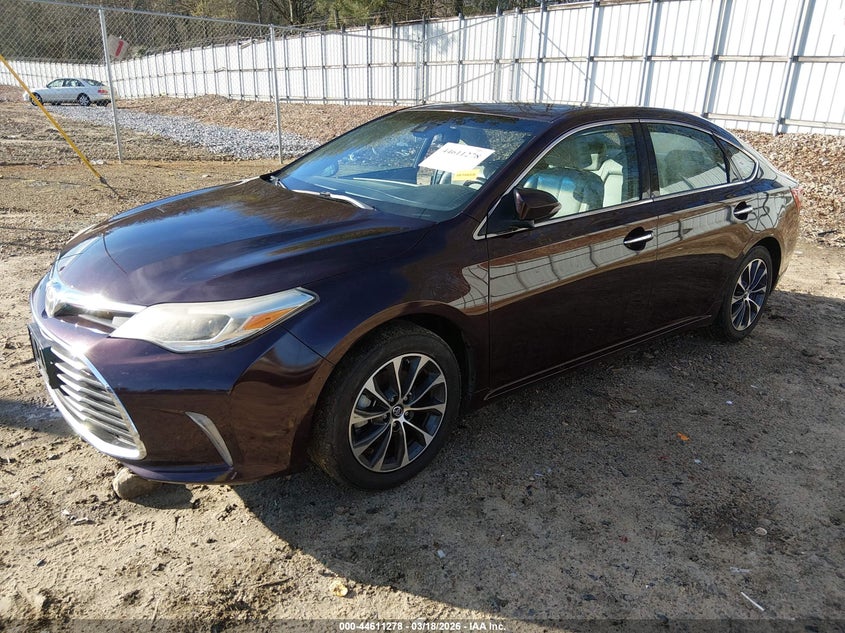 2017 Toyota Avalon Xle Plus