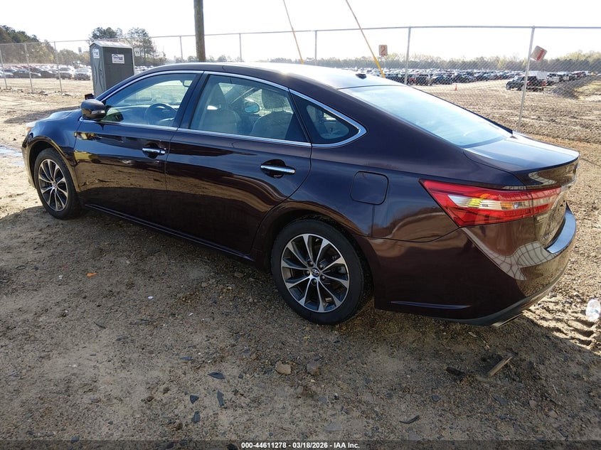 2017 Toyota Avalon Xle Plus