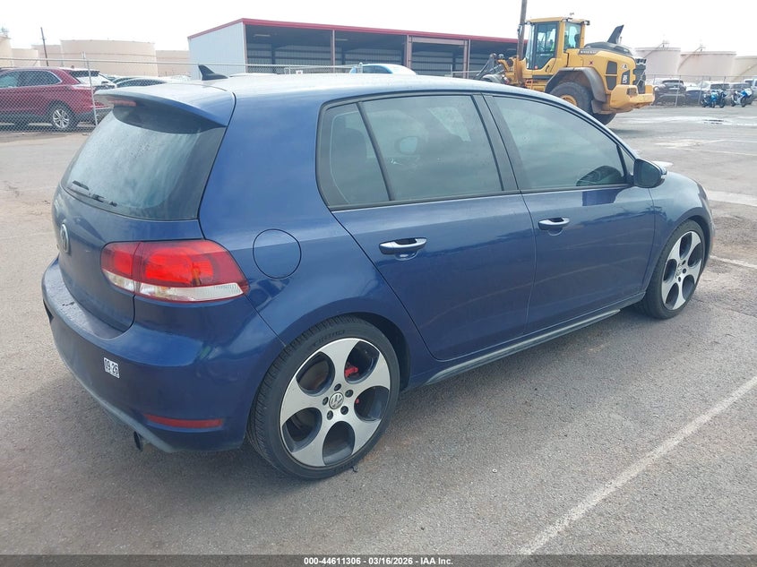 2012 Volkswagen Gti 4-Door