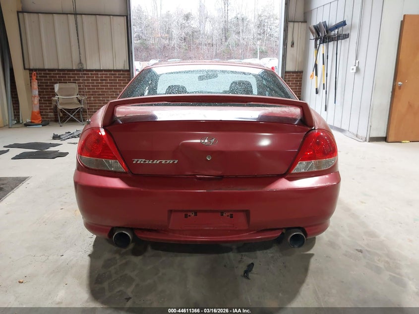 2006 Hyundai Tiburon Gs VIN: KMHHM65D96U191081 Lot: 44611366