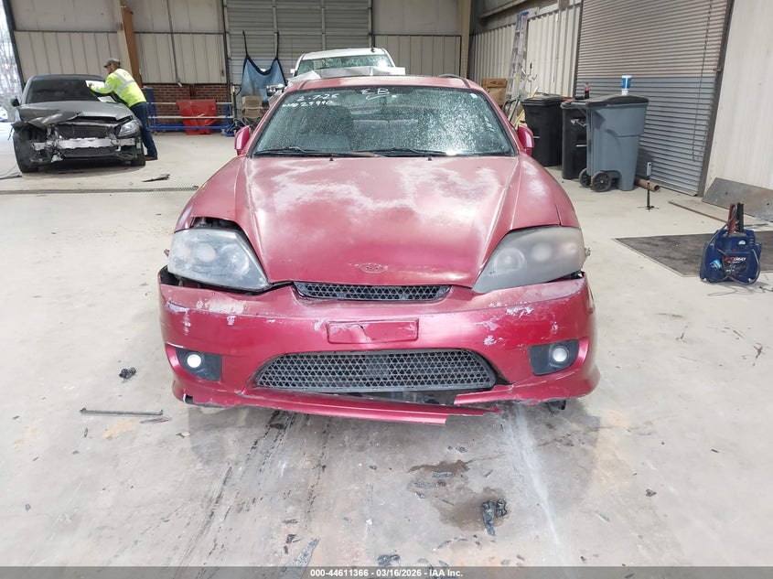 2006 Hyundai Tiburon Gs VIN: KMHHM65D96U191081 Lot: 44611366