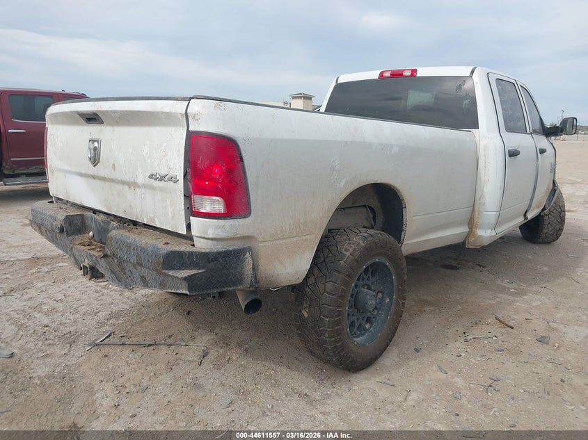Vin: 3c6ur5hl3jg164818, lot: 45108510, ram 2500 tradesman  4x4 8' box 20184