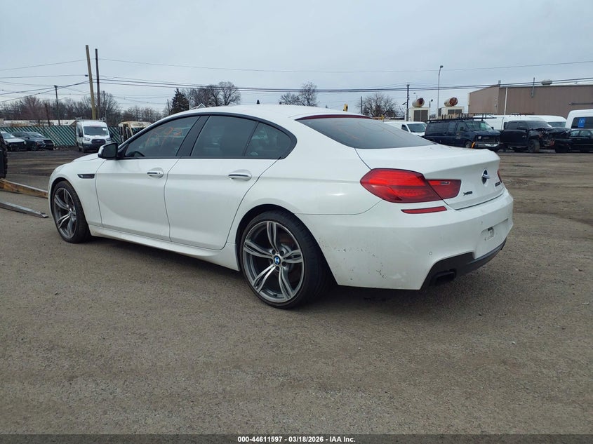 Vin: wba6b4c55ed099074, lot: 45108551, bmw 650i gran coupe xdrive 20143