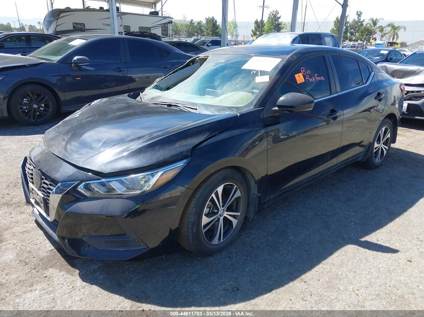 2020 Nissan Sentra Sv Xtronic Cvt 3N1AB8CV2LY214618 photo 1