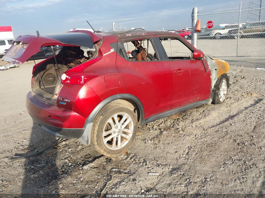 Vin: jn8af5mv4ct125015, lot: 45108819, nissan juke sl 20124