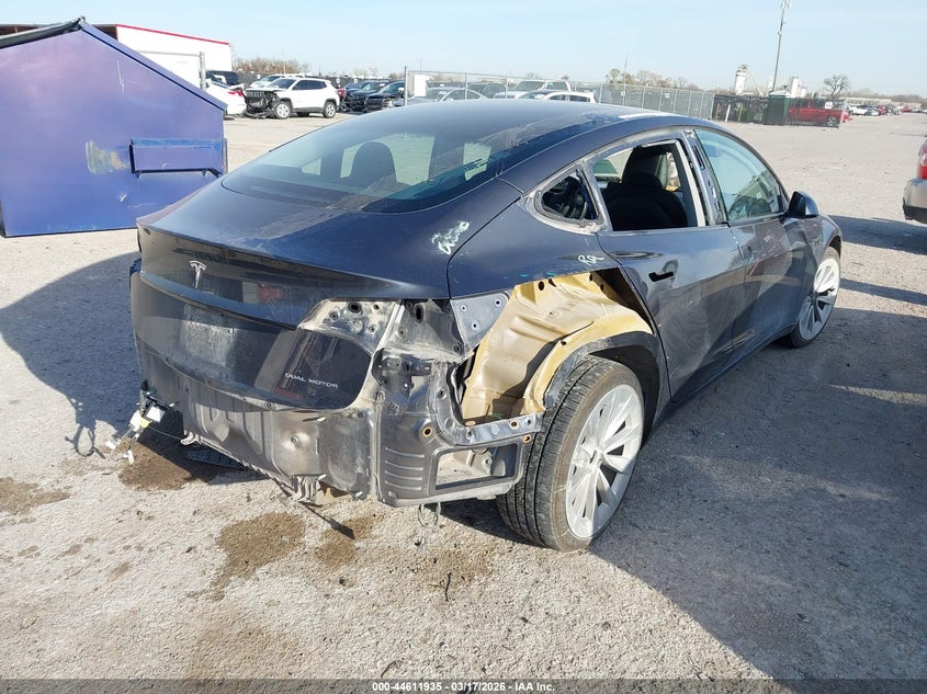 Vin: 5yj3e1ebonf118105, lot: 45108889, tesla model 3 long range dual motor all-wheel drive 20224