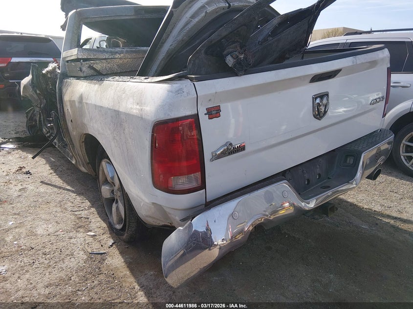 Vin: 3c6rr7lt7jg234894, lot: 45108940, ram 1500 big horn  4x4 5'7 box 20183