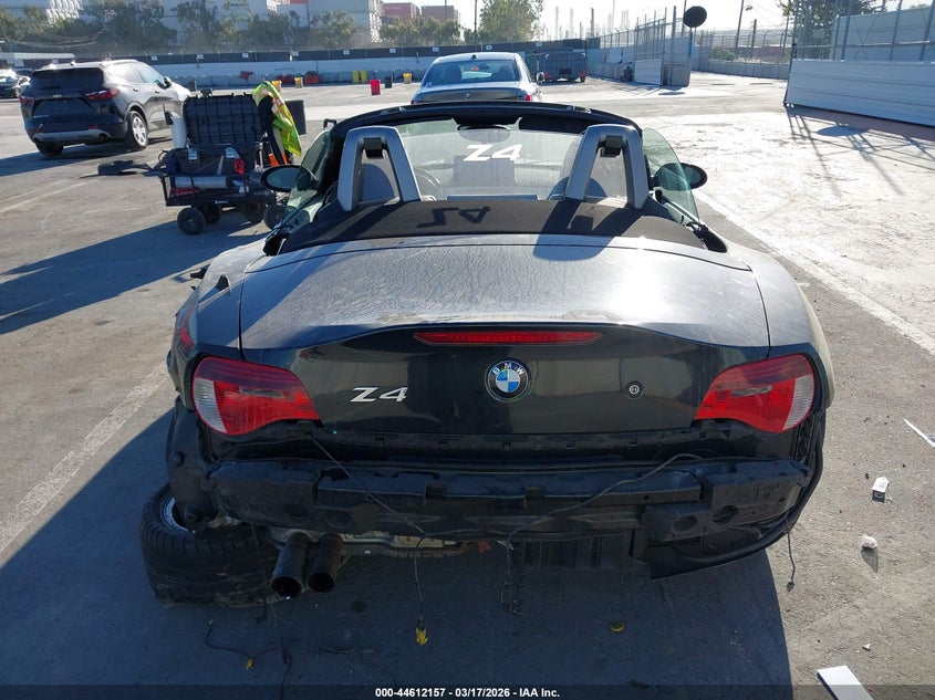 2006 BMW Z4 3.0Si VIN: 4USBU53586LX00660 Lot: 44612157