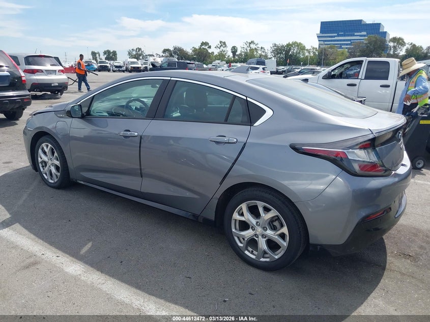 Vin: 1g1rd6s55ju119396, lot: 45109426, chevrolet volt premier 20183