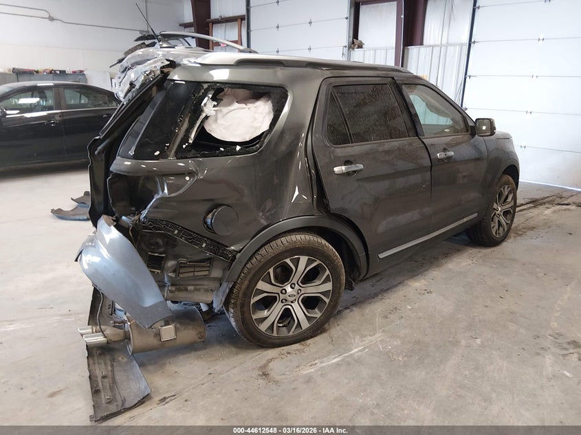 Vin: 1fm5k8ht6kga76485, lot: 45109502, ford explorer platinum 20194