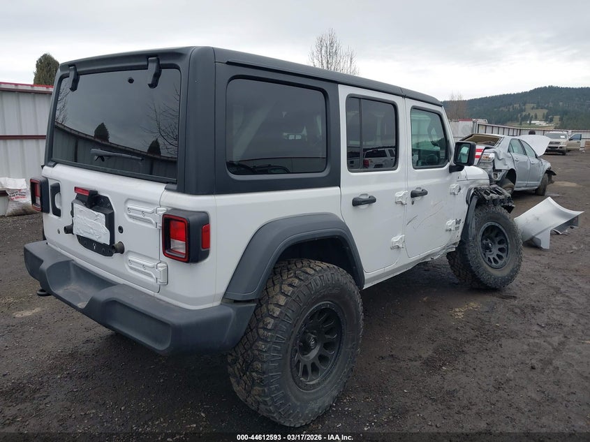 2018 Jeep Wrangler Unlimited Sport S 4X4