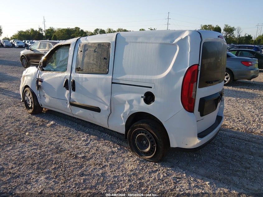 Vin: zfbhrfbb8l6r50511, lot: 45109603, ram promaster city tradesman slt 20203
