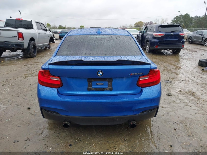 2017 BMW 2 Series M240I xDrive VIN: WBA2G3C36HV641614 Lot: 44612857