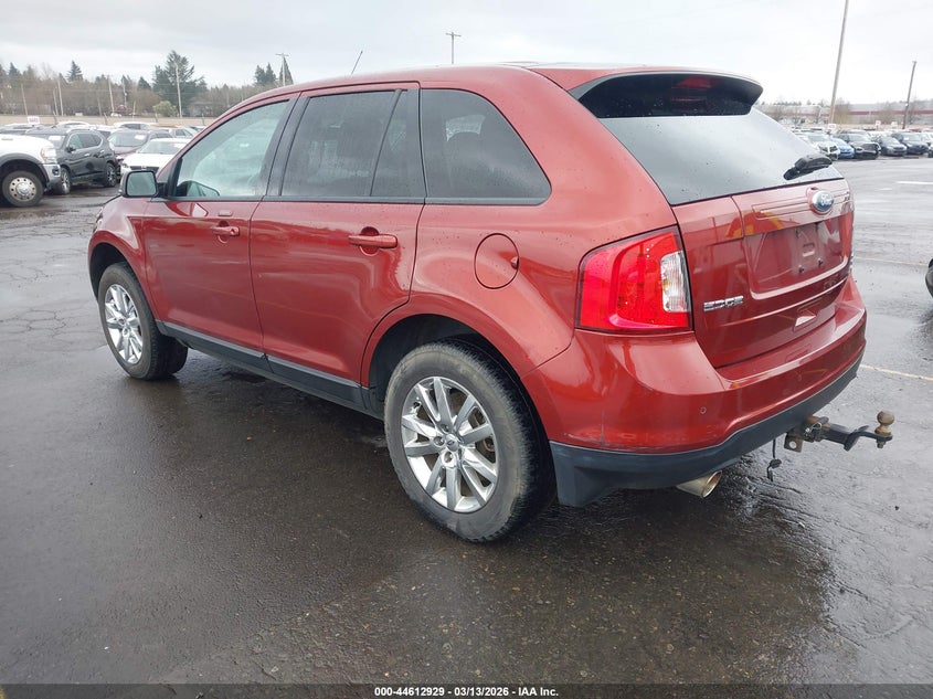 Vin: 2fmdk4jc1ebb56691, lot: 45109883, ford edge sel 20143