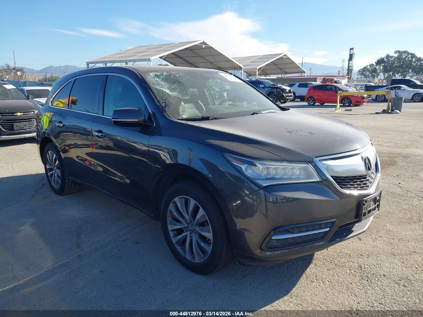 2014 Acura Mdx Technology Package
