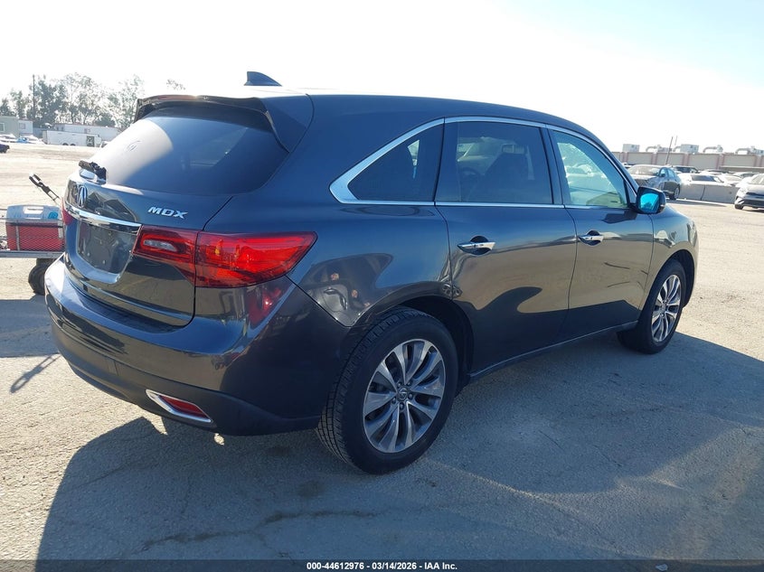 2014 Acura Mdx Technology Package